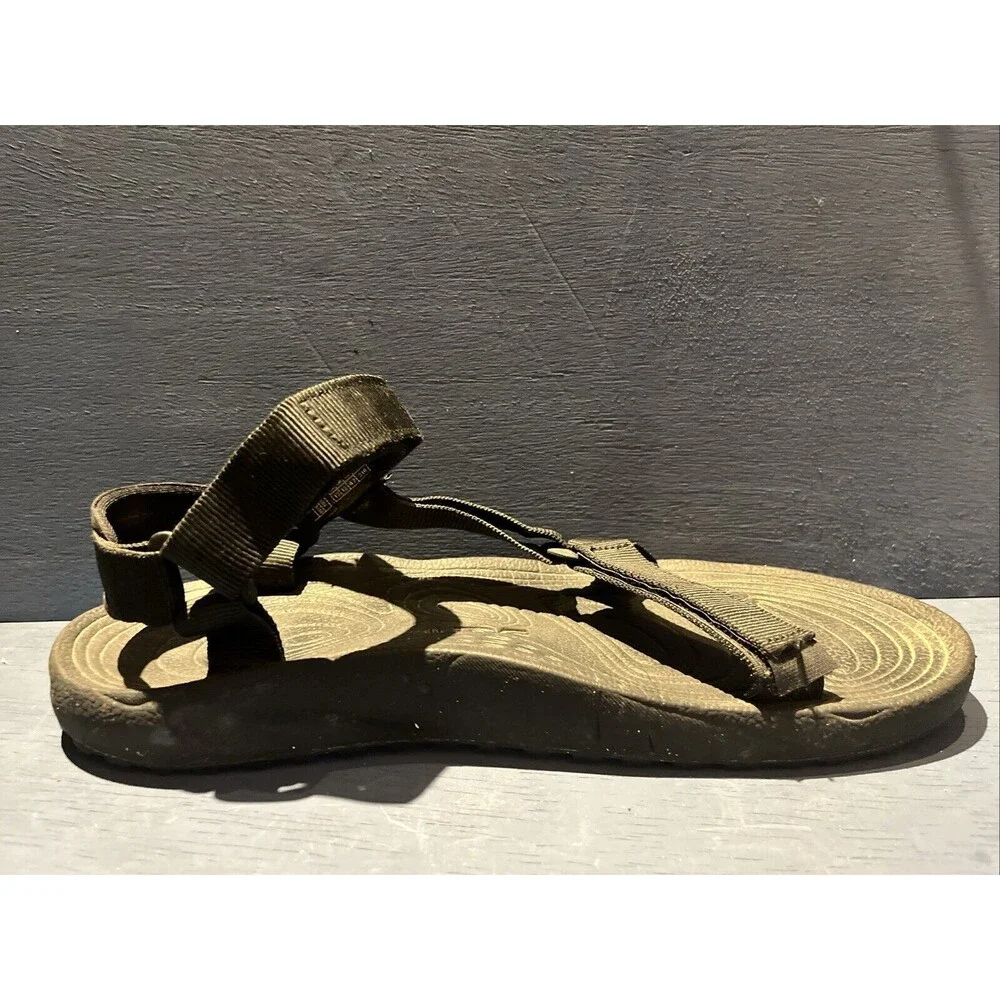 TEVA Mens Size 13 Sandals Shoe Black Textile Terradactyl Sport Hiking Water 6640